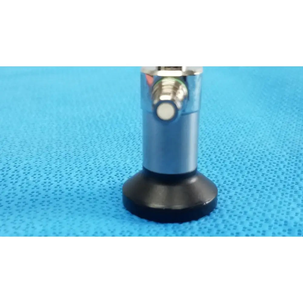 Silver and black medtronic sharpsite autoclavable 134°c endoscope with circular lens for medical use