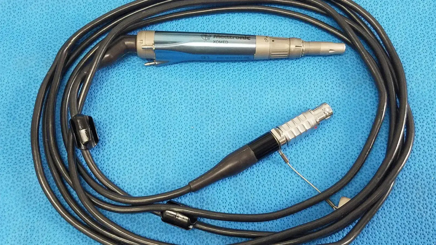 Medtronic XOMED VISAO High-Speed Otologic ENT Drill System Kit 33-34800 w/ Guard ENT Drill System, second-hand product photo 2