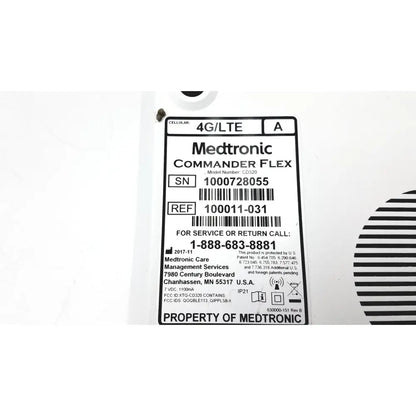 Medtronics commander flex 4g lte cellular device model cd120 serial 1000728055 for reuse medical applications