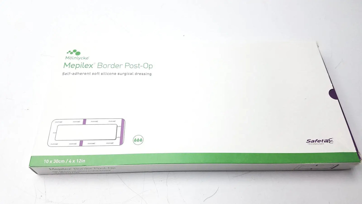 Reuse Medical Mepilex Border Post-Op Dressing REF-496605 Bandages, Gauze & Dressings, second-hand product photo 1