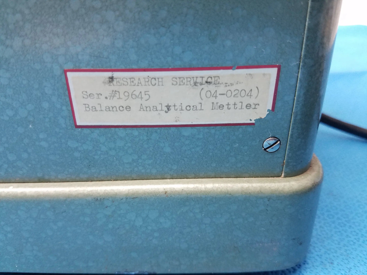 Mettler B5 Analytical Balance 200Grams Analytical Balance, second-hand product photo 10