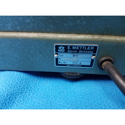 Mettler B5 Analytical Balance 200Grams Analytical Balance, second-hand product photo 8
