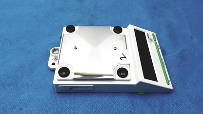 Mettler bb1200 digital scale white and silver with green accents on side panel for precise weighing tasks