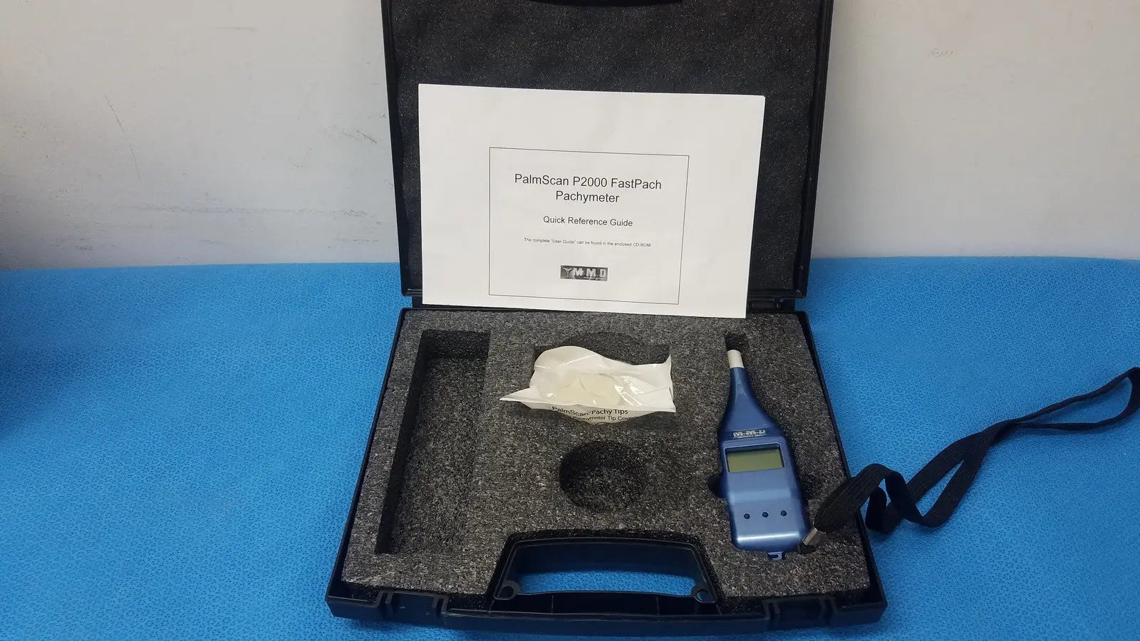 Reuse Medical Micro Medical Devices PalmScan P2000 Fastpach Pachymeter With Case Pachymeters, second-hand product photo 1