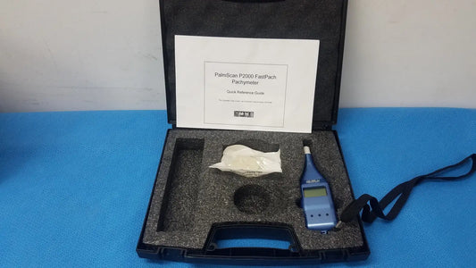 Reuse Medical Micro Medical Devices PalmScan P2000 Fastpach Pachymeter With Case Pachymeters, second-hand product photo 1