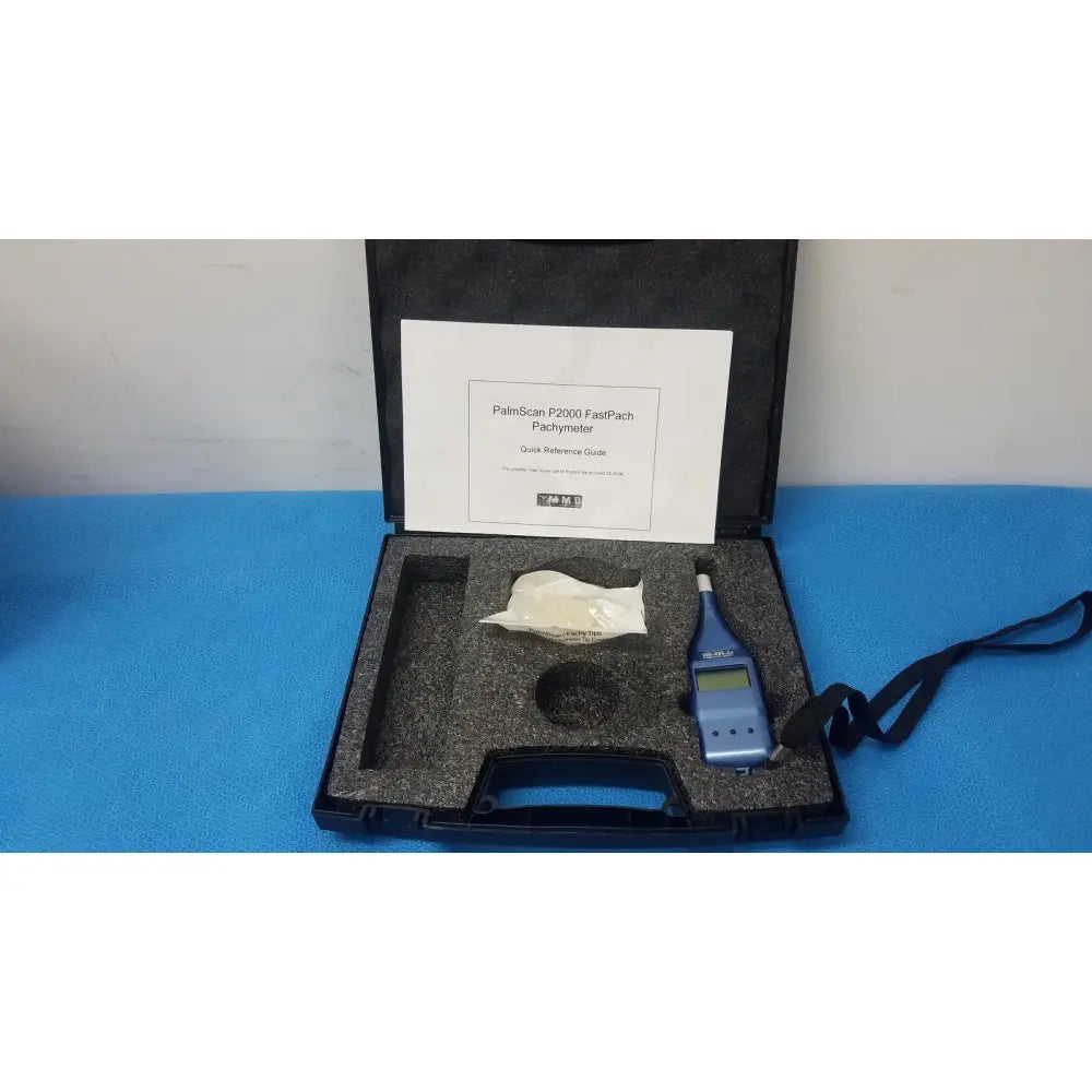 Reuse Medical Micro Medical Devices PalmScan P2000 Fastpach Pachymeter With Case Pachymeters, second-hand product photo 1