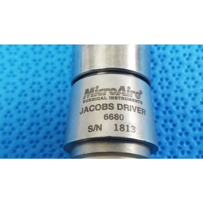 MicroAire 6680 Jacobs Driver Surgical Instrument Attachment - Jacobs driver surgical attachment