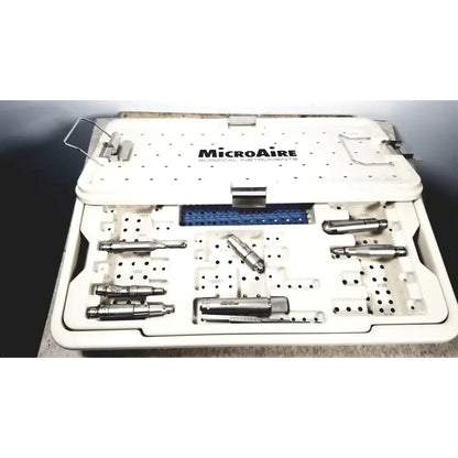 Reuse Medical MicroAire Surgical Instruments (Driver, Motor, Sag Saw) With Case Surgical & Orthopedic Instruments, second-hand product photo 1