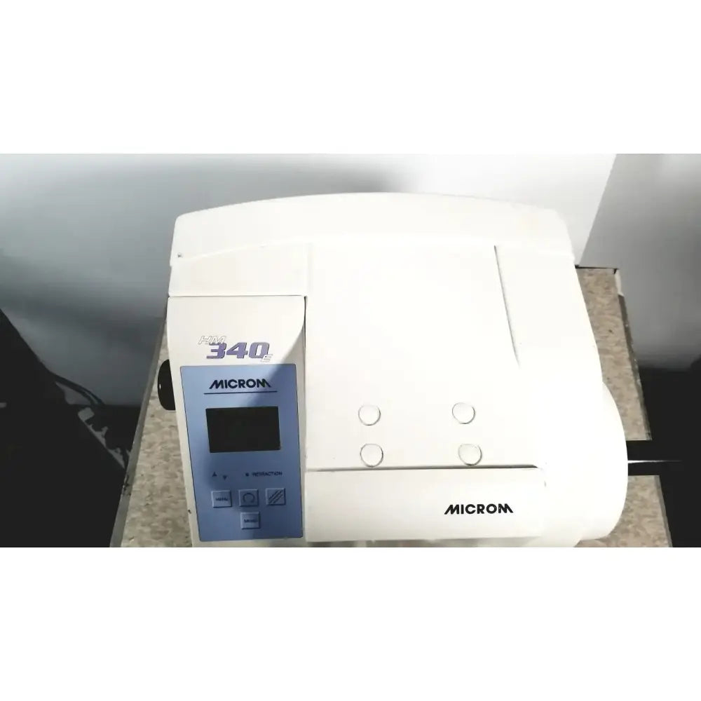 Microm HM 340E Electronic Rotary Microtome 41910, 904000 Microtome, as-is (for parts) product photo 5