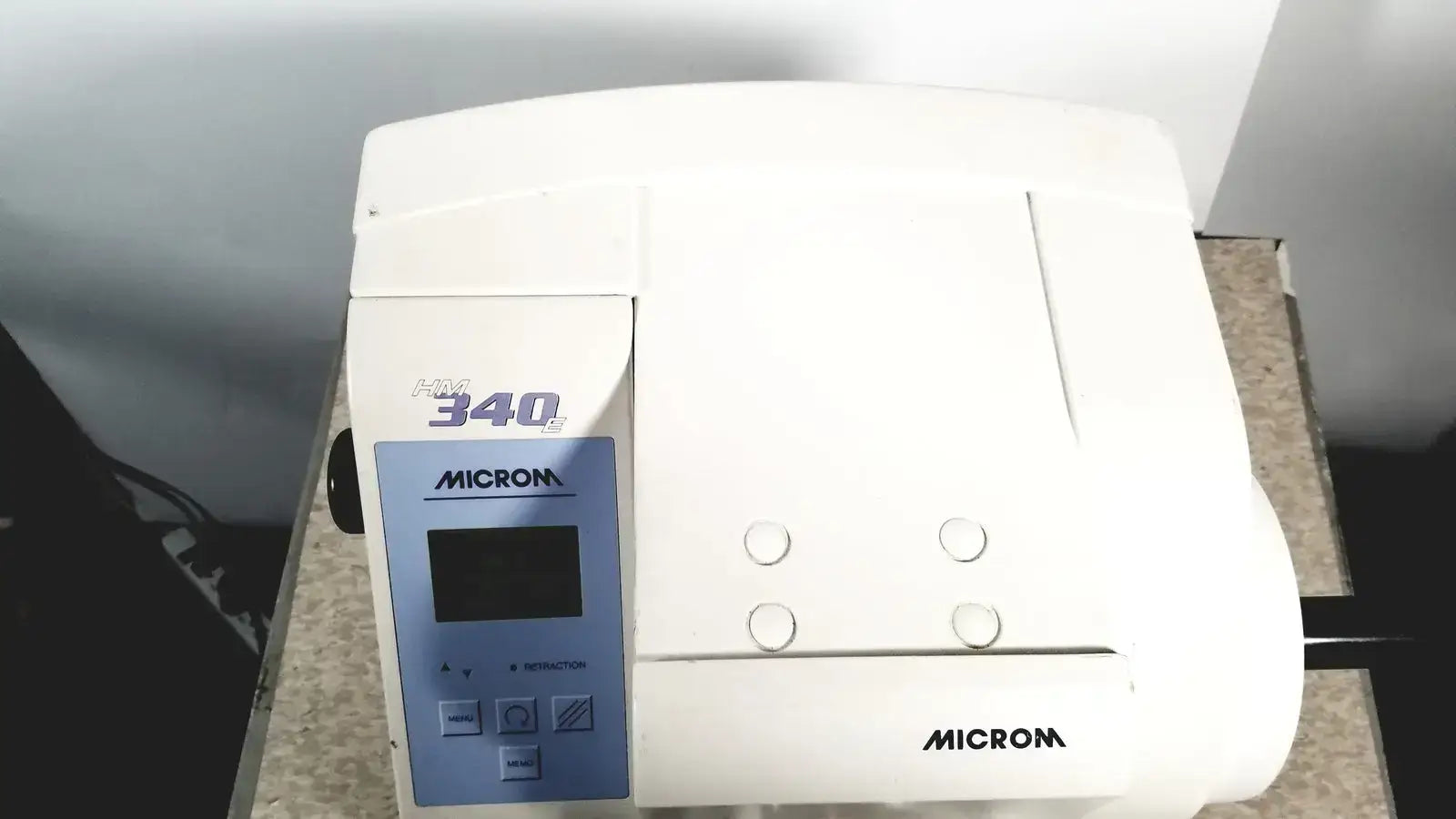 Microm HM 340E Electronic Rotary Microtome 41910, 904000 Microtome, as-is (for parts) product photo 5