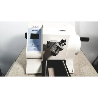 Microm HM 340E Electronic Rotary Microtome 41910, 904000 Microtome, as-is (for parts) product photo 7