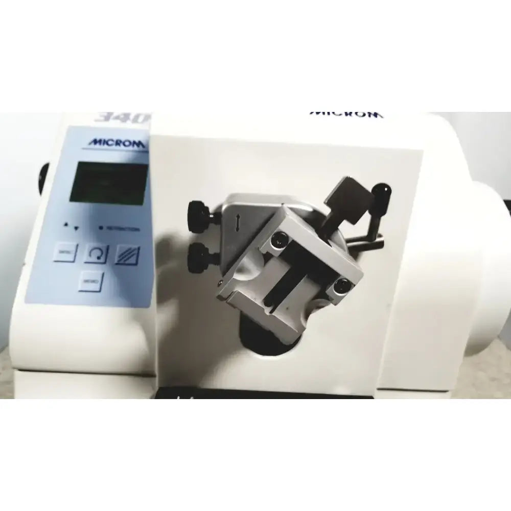 Microm HM 340E Electronic Rotary Microtome 41910, 904000 Microtome, as-is (for parts) product photo 8