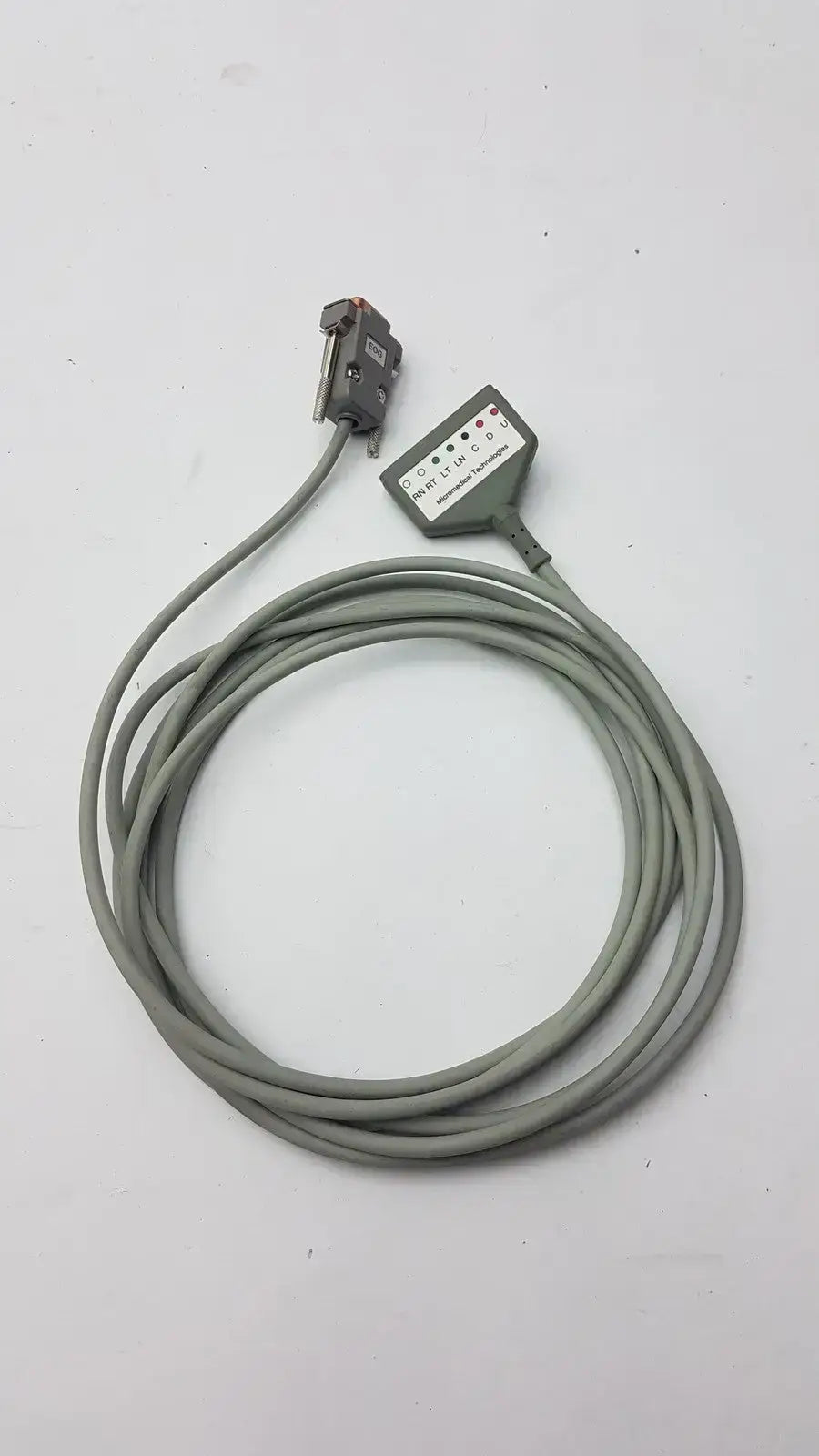Micromedical Technologies EOG 7 Pin Medical Cable Medical Cable, second-hand product photo 2