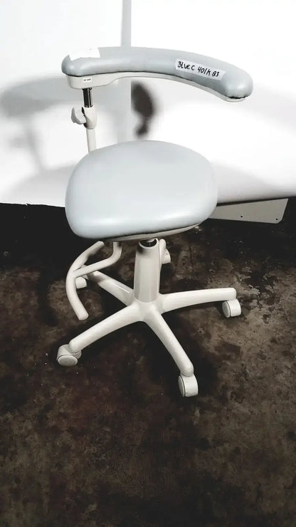 Midmark Dental Stool Ergonomic Adjustable Height Medical Stool with Casters Dental Stool, second-hand product photo 5