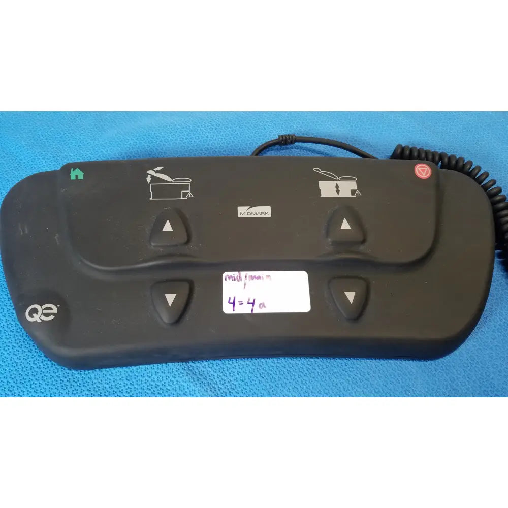 Midmark QE IPX1 Wired Foot Controller Foot Pedal Wired Foot Controller / Foot Pedal, as-is (for parts) product photo 7