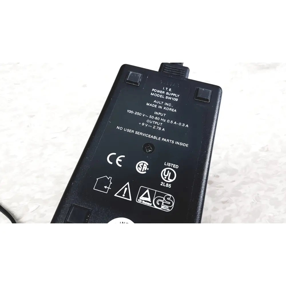 Black plastic i.t.e. component of the mie personal dataram real-time aerosol monitor pdr-1000an product back side view