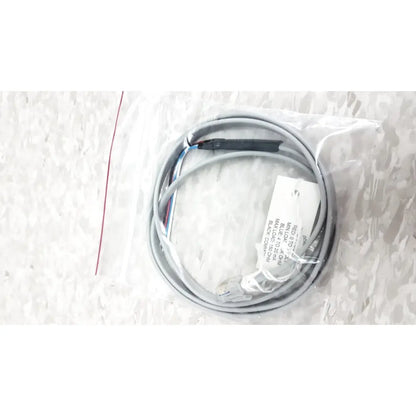 Gray coiled cable with black connector and multicolored wires packaged in clear plastic for mie personal dataram PDR-1000AN