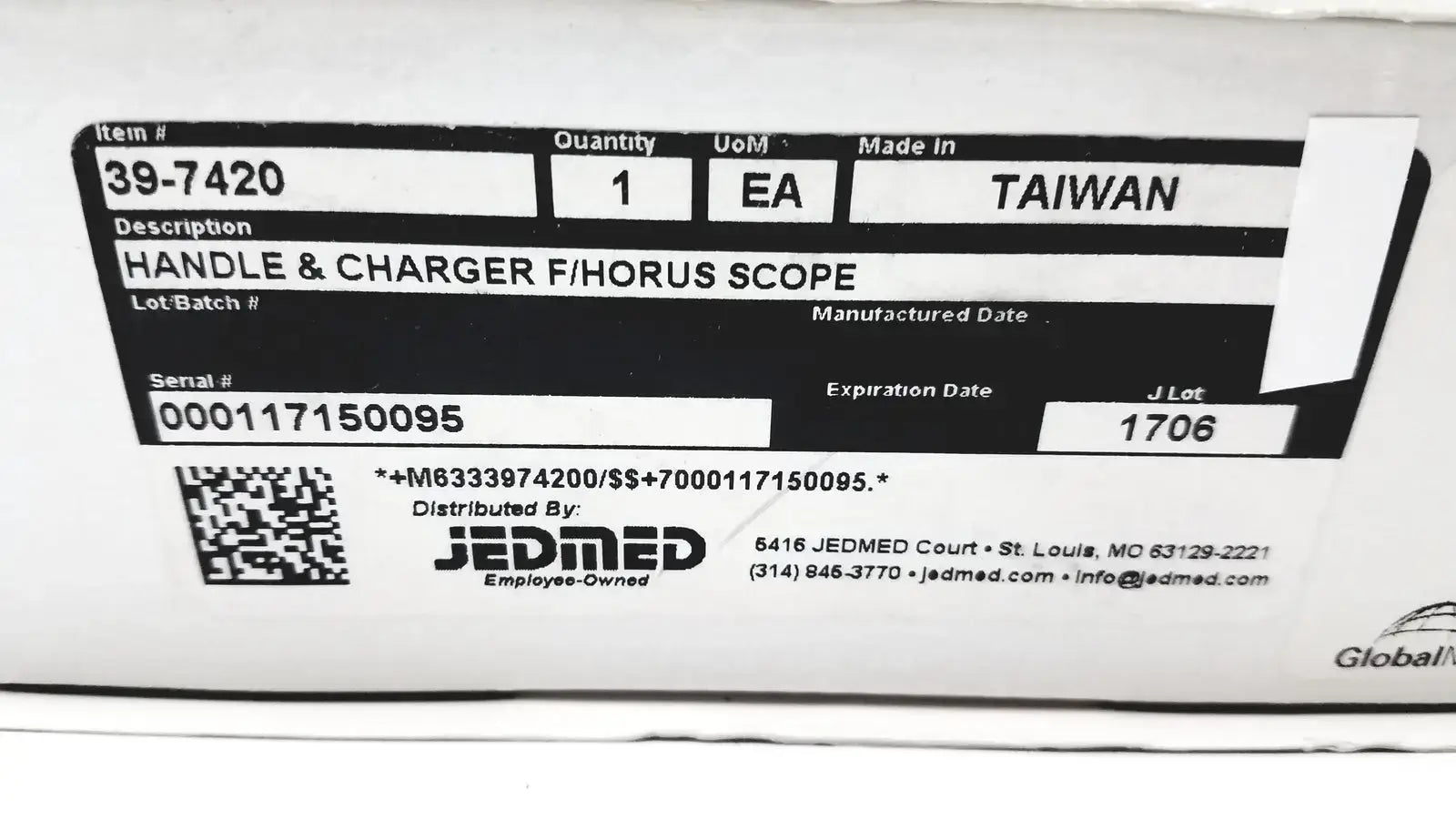 MiiS Jedmed Horus Scope Cam Hand-Held & Charger Item# 39-7420 Medical Imaging Camera, second-hand product photo 3