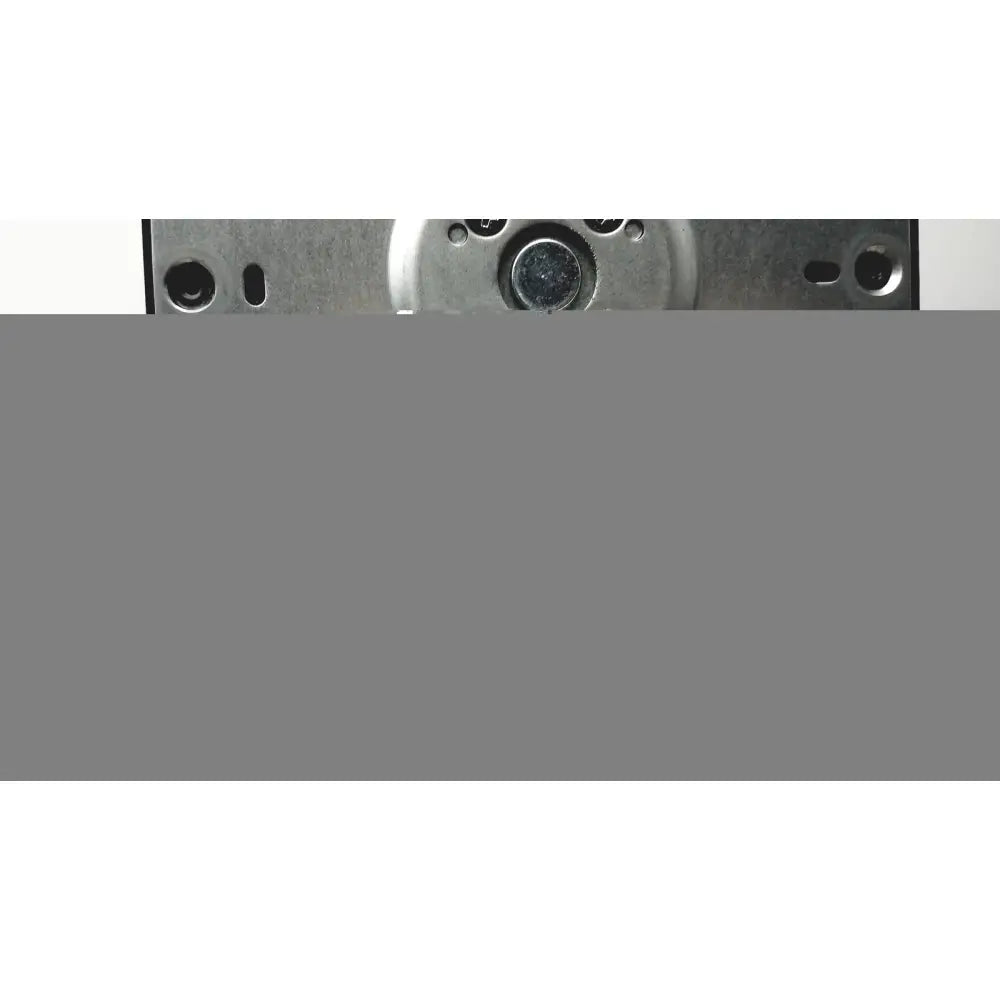 Metallic circular component with multiple holes and central darkened area on the back side of p24h g4 monitor stand