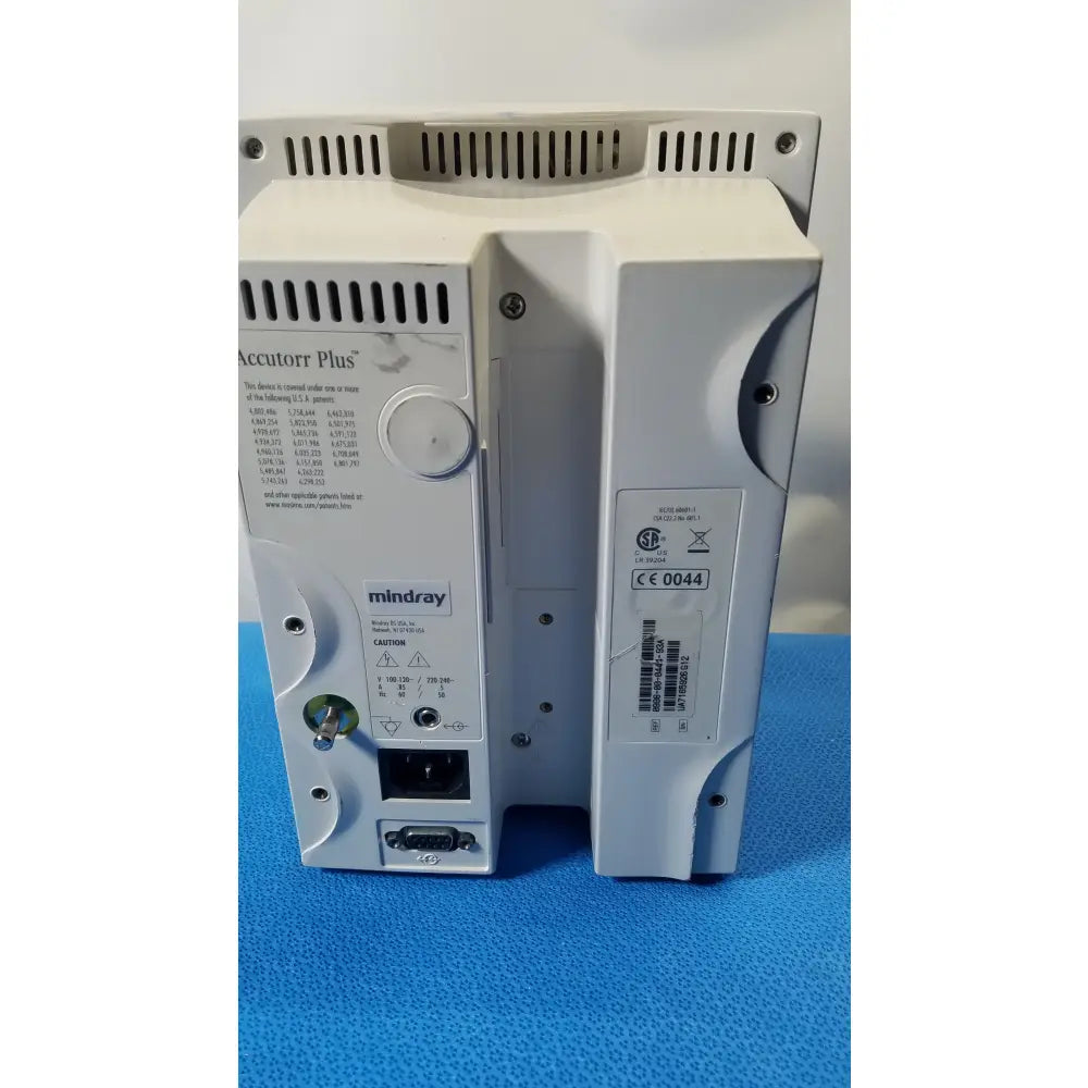 Mindray Datascope Accutorr Plus Vital Signs Monitor 0998-00-0444-93A - Vital Signs Monitor