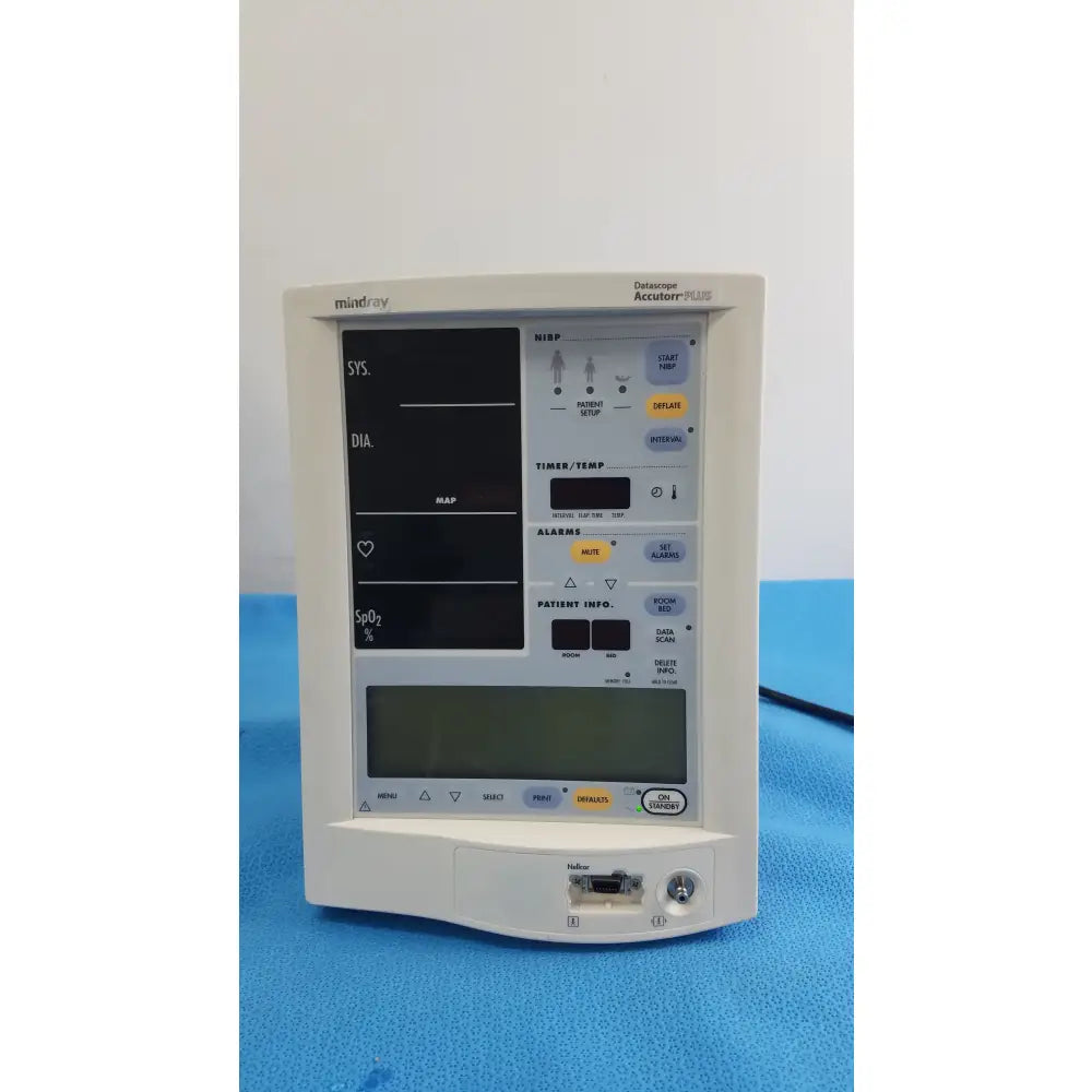 Mindray Datascope Accutorr Plus Vital Signs Monitor Vital Signs Monitor, second-hand product photo 1
