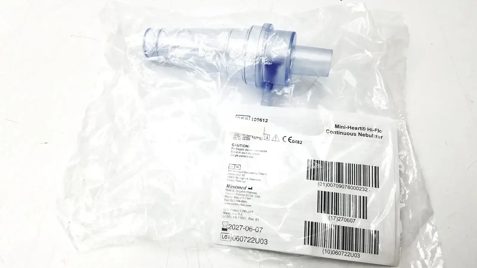 Mini Heart Hi-Flo Continuous Nebuliizer REF-100612 Nebulizer, second-hand product photo 1