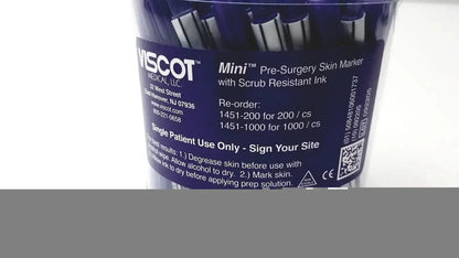 Mini Pre-Surgery Skin Marker with Scurb Resistant Ink Skin Marker, second-hand product photo 3