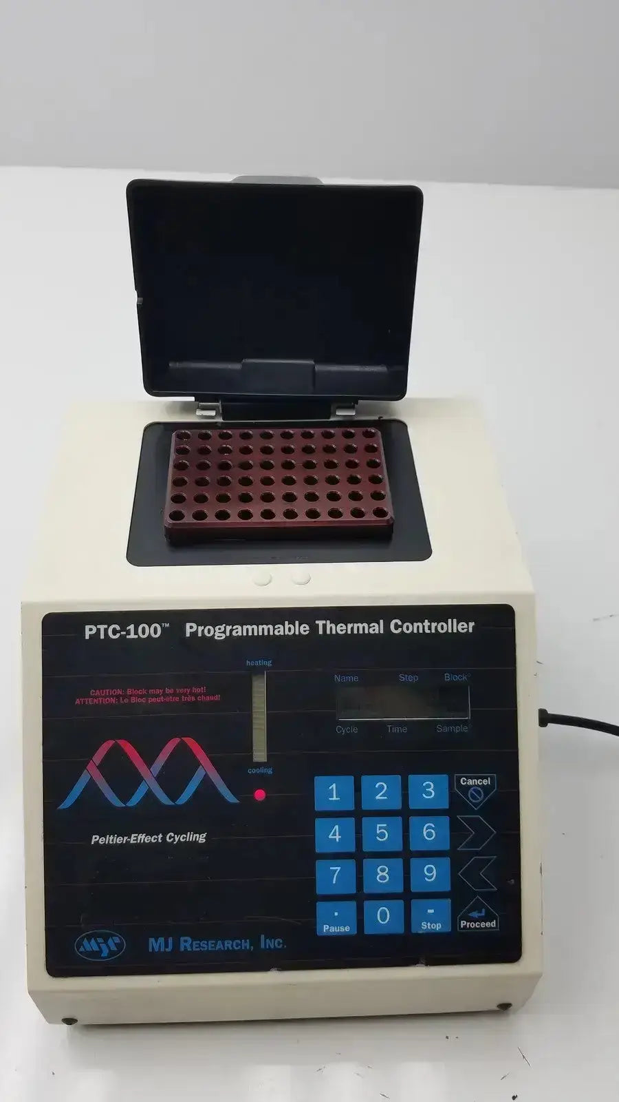 MJ Research PTC-100 Programmable Thermal Controller Programmable Thermal Controller, second-hand product photo 10