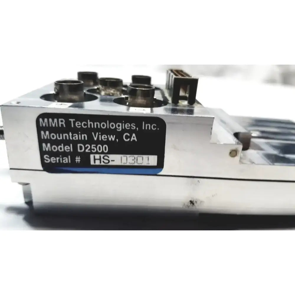 MMR Technologies D2500 Module, Serial # HS-0301 Module, second-hand product photo 7