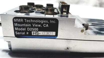 MMR Technologies D2500 Module, Serial # HS-0301 Module, second-hand product photo 7