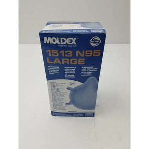 أقنعة الجسيمات الجراحية Moldex 1513 N95 كبيرة، 20 قناعًا في الصندوق