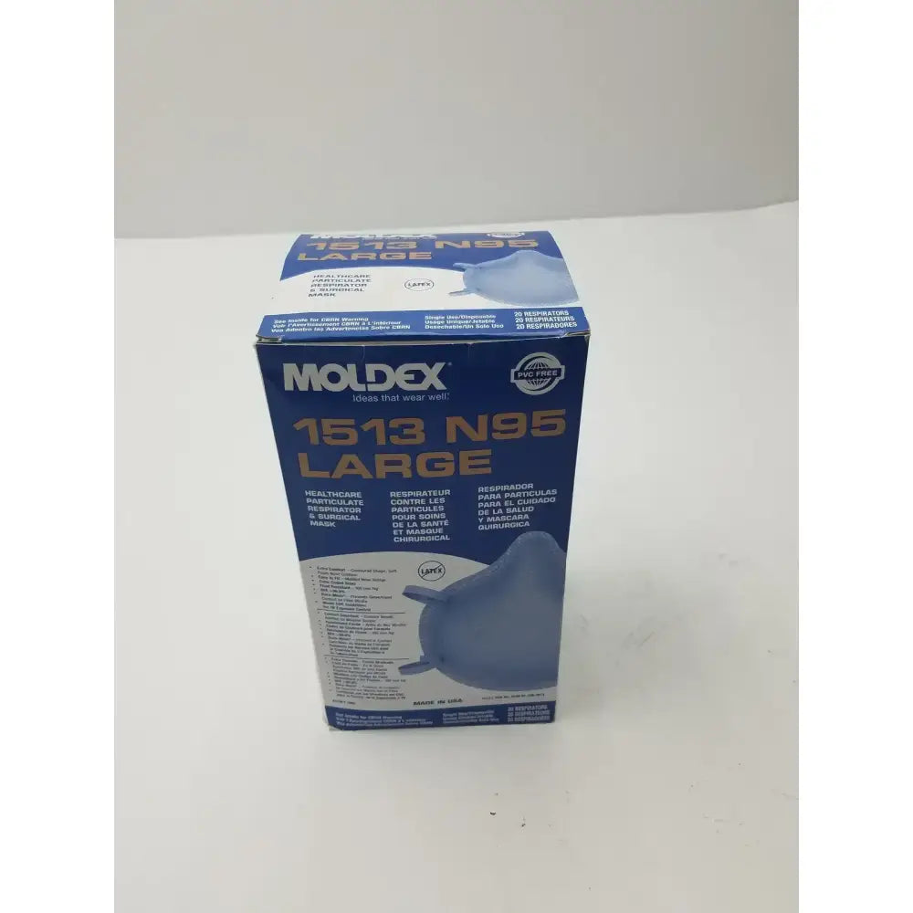 Moldex 1513 N95 Particulate Surgical Masks Large, 20 Per Box N95 Particulate Surgical Mask, new product photo 6