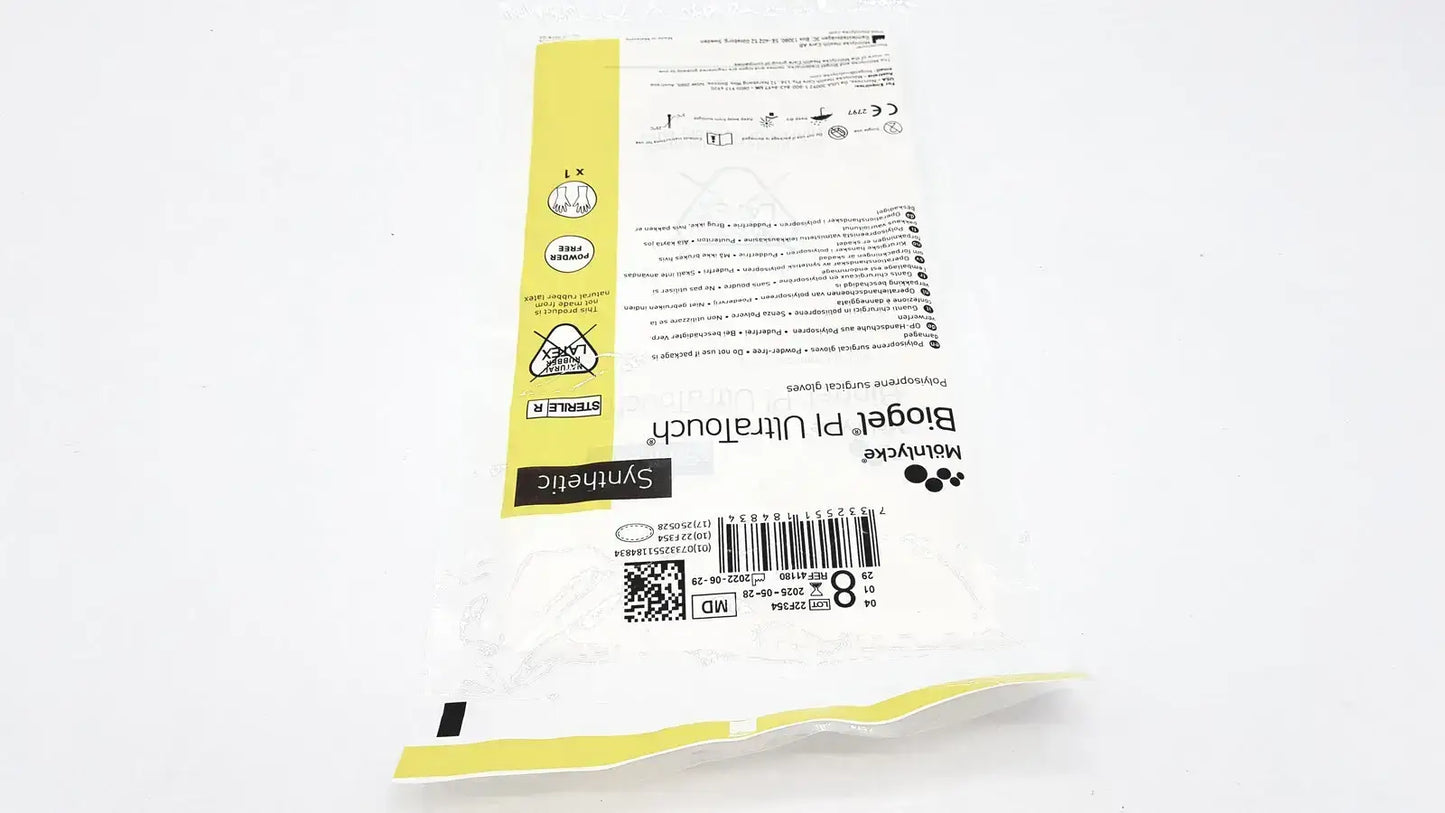 Molnlycke Biogel PI UltraTouch G Size 8 Box/50 EXP 05/2025 REF 71-41180 Surgical Gloves, second-hand product photo 8