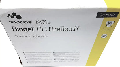 Molnlycke Biogel PI UltraTouch G Size 8 Box/50 EXP 05/2025 REF 71-41180 Surgical Gloves, new product photo 1