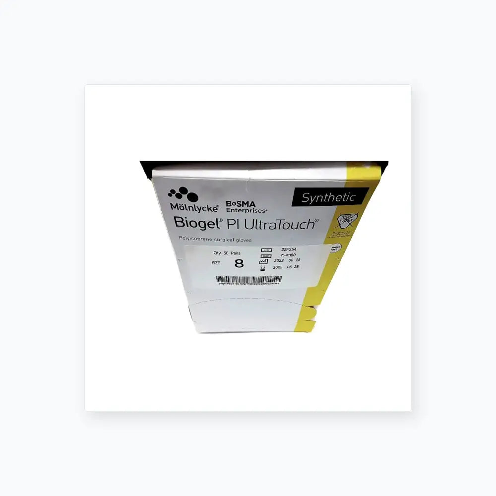 Molnlycke Biogel PI UltraTouch G Size 8 Box/50 EXP 05/2025 REF 71-41180 Surgical Gloves, second-hand product photo 2