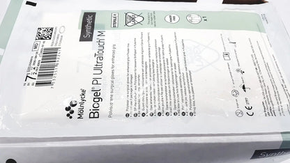 Molnlycke Biogel PI UltraTouch M Ref: 71-ML-42675 Qty 50 Pairs Size 7 1/2 Surgical Gloves, new product photo 3