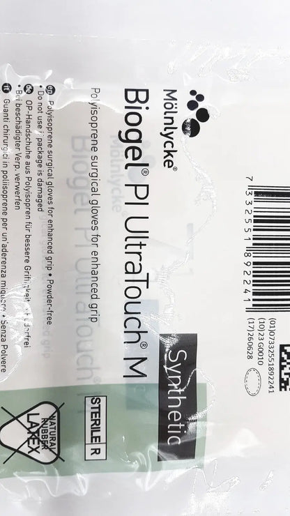 Molnlycke Biogel PI UltraTouch M Ref: 71-ML-42675 Qty 50 Pairs Size 7 1/2 Surgical Gloves, second-hand product photo 18