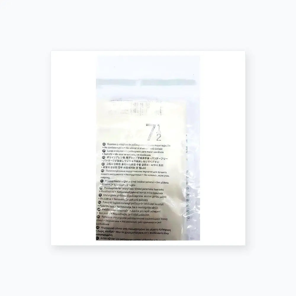 Molnlycke Biogel PI UltraTouch M Ref: 71-ML-42675 Qty 50 Pairs Size 7 1/2 Surgical Gloves, second-hand product photo 10