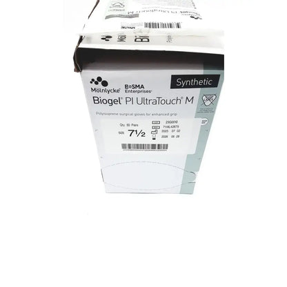 Molnlycke Biogel PI UltraTouch M Ref: 71-ML-42675 Qty 50 Pairs Size 7 1/2 Surgical Gloves, second-hand product photo 4