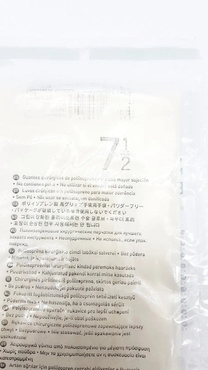 Molnlycke Biogel PI UltraTouch M Ref: 71-ML-42675 Qty 50 Pairs Size 7 1/2 Surgical Gloves, second-hand product photo 10