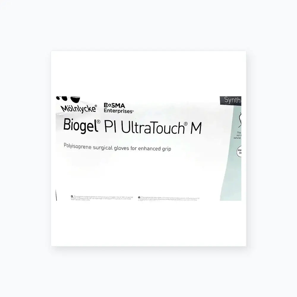 Molnlycke Biogel PI UltraTouch M Ref: 71-ML-42675 Qty 50 Pairs Size 7 1/2 Surgical Gloves, second-hand product photo 1