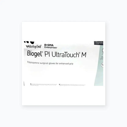 Molnlycke Biogel PI UltraTouch M Ref: 71-ML-42675 Qty 50 Pairs Size 7 1/2 Surgical Gloves, second-hand product photo 1