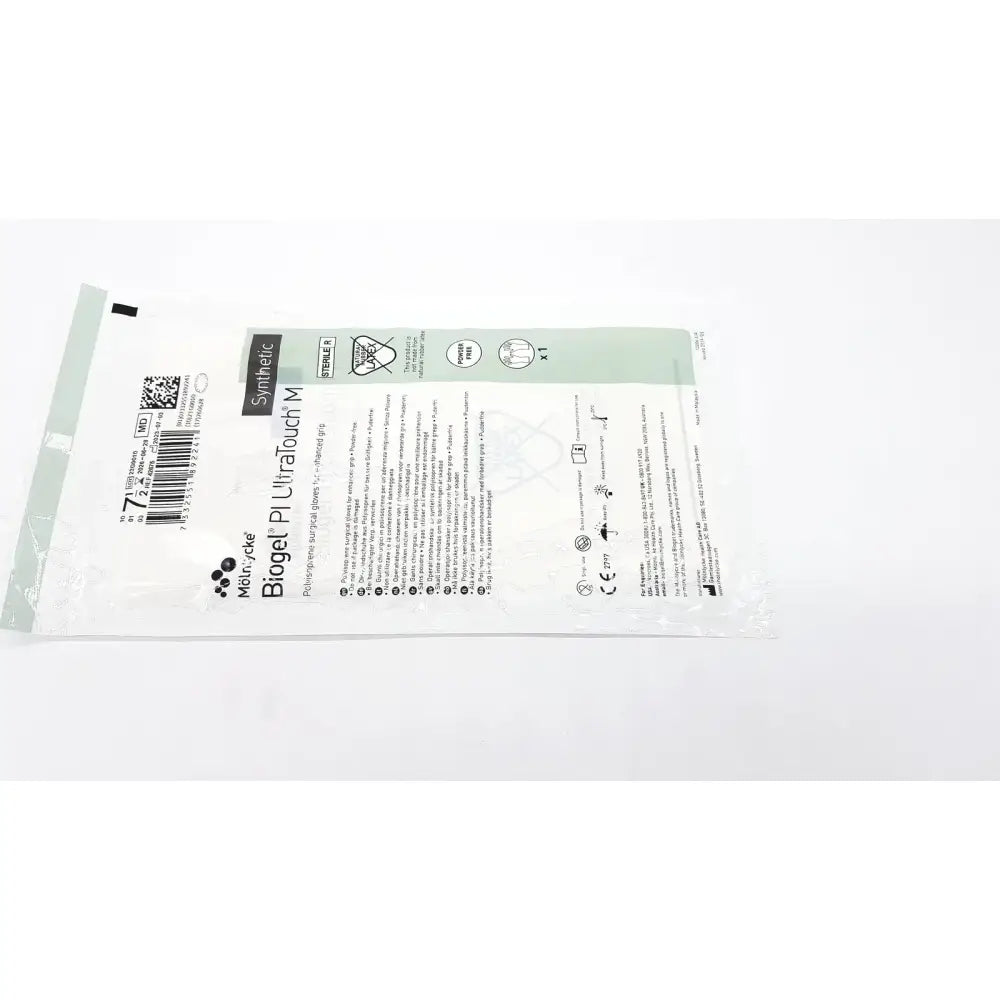 Molnlycke Biogel PI UltraTouch M Ref: 71-ML-42675 Qty 50 Pairs Size 7 1/2 Surgical Gloves, second-hand product photo 11