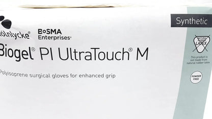 Molnlycke Biogel PI UltraTouch M Ref: 71-ML-42675 Qty 50 Pairs Size 7 1/2 Surgical Gloves, new product photo 2