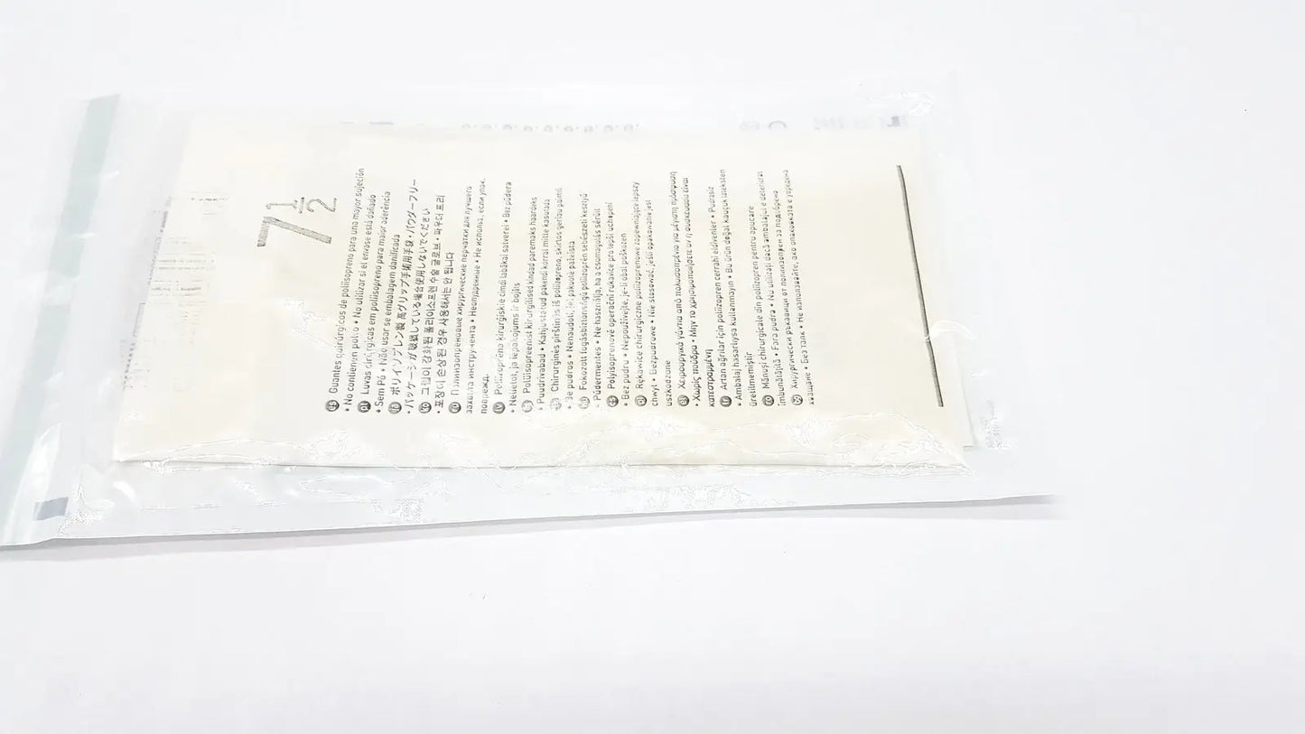Molnlycke Biogel PI UltraTouch M Ref: 71-ML-42675 Qty 50 Pairs Size 7 1/2 Surgical Gloves, second-hand product photo 12