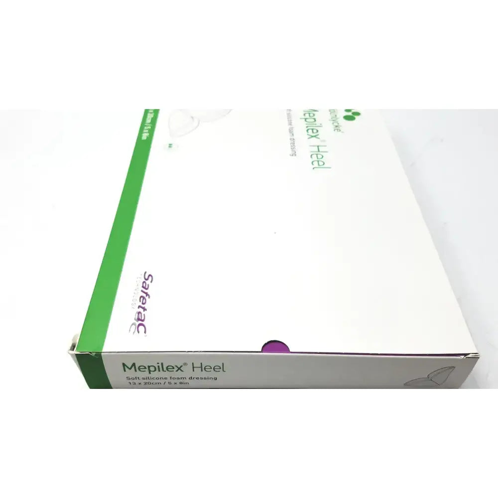 Molnlycke Mepilex 288100 Heel Foam Dressing, 1 Box Of 5 Piece Foam Dressing, second-hand product photo 4