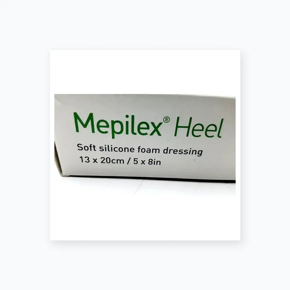 Molnlycke Mepilex 288100 Heel Foam Dressing, 1 Box Of 5 Piece Foam Dressing, second-hand product photo 6