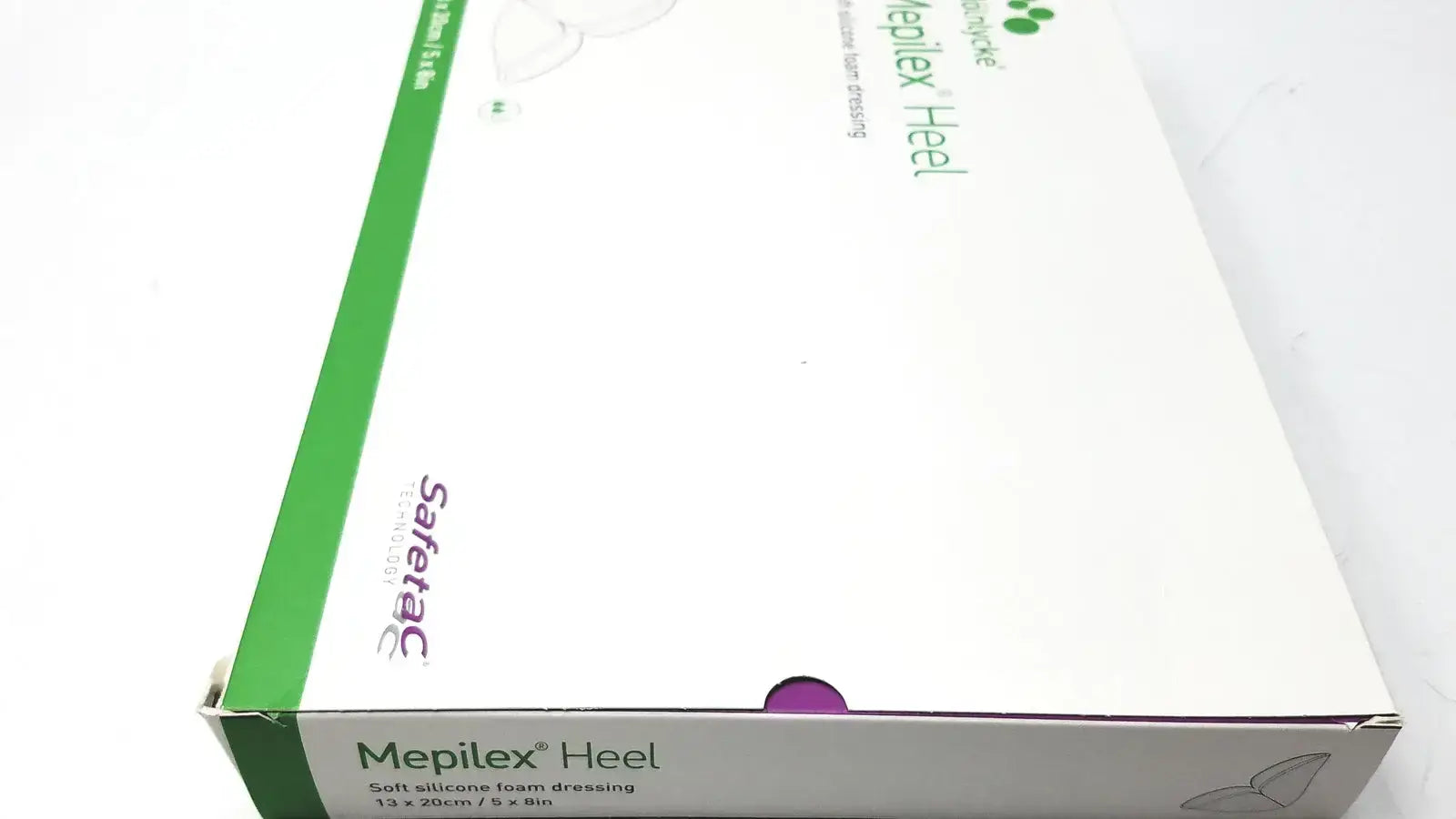 Molnlycke Mepilex 288100 Heel Foam Dressing, 1 Box Of 5 Piece Foam Dressing, second-hand product photo 4