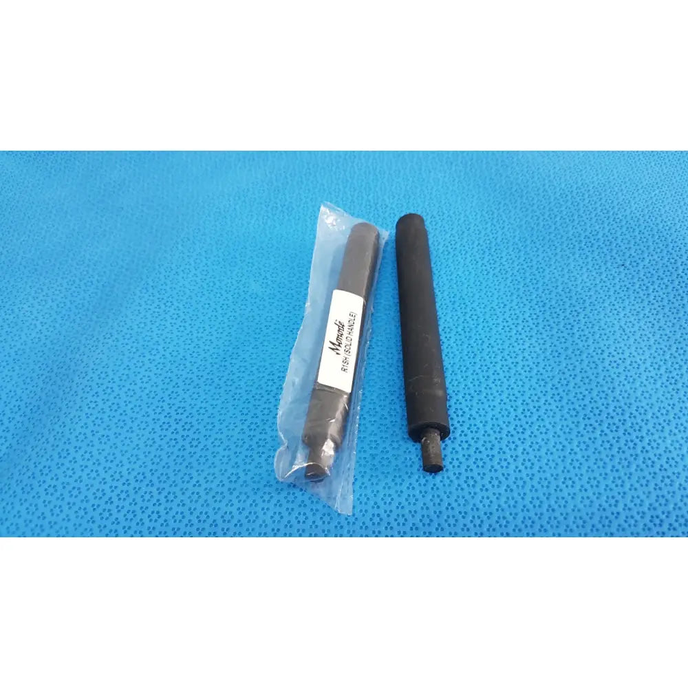 Black monode 1sh solid cylindrical push rod handle made of durable metal for marking tools, one packaged in clear plastic