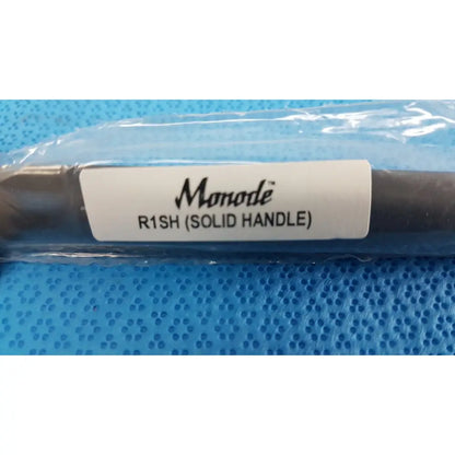 Monode 1sh solid handle durable metal marking tool with black cylindrical metal body wrapped in clear plastic packaging lot of 2